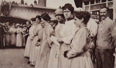 An Imperial Honour for French Workers: General Gilinski Decorating Women by French Photographer